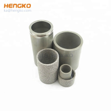 HENGKO Sintered Filter Filter Cylinder Stainless Steel Air Filtering Ordinary Product 0.2um-120um 3 Months ISO9001:2015 Provided